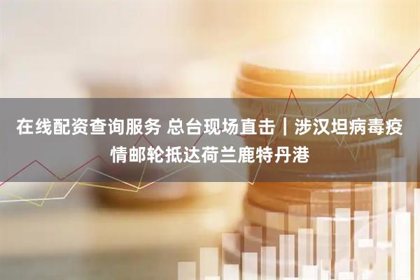 在线配资查询服务 总台现场直击｜涉汉坦病毒疫情邮轮抵达荷兰鹿特丹港